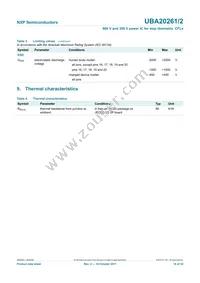 UBA20262T/1 Datasheet Page 18