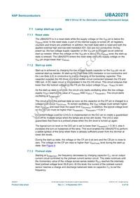 UBA20270T/1 Datasheet Page 6