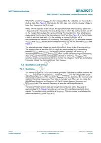 UBA20270T/1 Datasheet Page 11