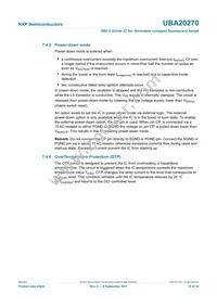 UBA20270T/1 Datasheet Page 16