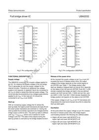 UBA2032TS/N2 Datasheet Page 5