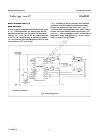 UBA2032TS/N2 Datasheet Page 12