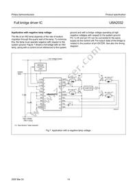 UBA2032TS/N2 Datasheet Page 14