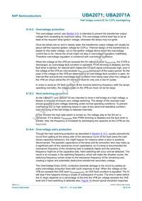 UBA2071TS/N1 Datasheet Page 20