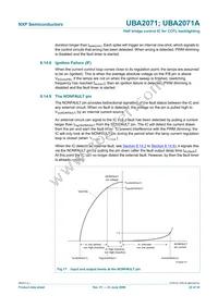 UBA2071TS/N1 Datasheet Page 22