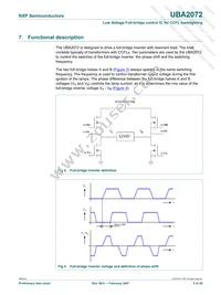 UBA2072TS/N1 Datasheet Page 5