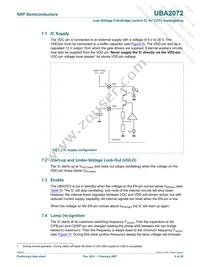 UBA2072TS/N1 Datasheet Page 6