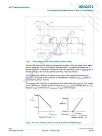 UBA2072TS/N1 Datasheet Page 8