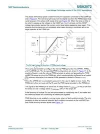 UBA2072TS/N1 Datasheet Page 10