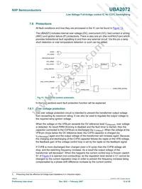 UBA2072TS/N1 Datasheet Page 12