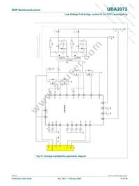 UBA2072TS/N1 Datasheet Page 19