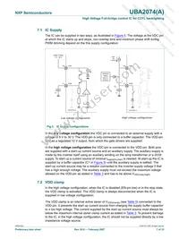 UBA2074ATS/N1 Datasheet Page 7