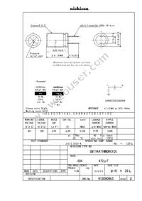 UBT1K471MNDDCTCC Datasheet Page 2