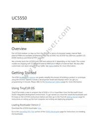 UC5550-67HFN Datasheet Cover