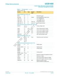 UCB1400BE Datasheet Page 4