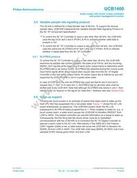 UCB1400BE Datasheet Page 16