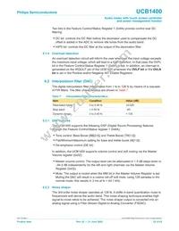 UCB1400BE Datasheet Page 22