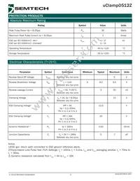UCLAMP0512Z.TFT Datasheet Page 2