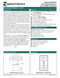 UCLAMP0551Y.TFT Datasheet Cover