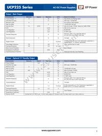 UCP225PS48 Datasheet Page 2