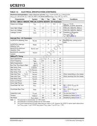 UCS2113T-1-V/G4 Datasheet Page 4
