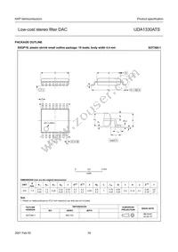 UDA1330ATS/N2 Datasheet Page 18