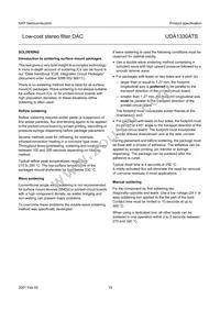 UDA1330ATS/N2 Datasheet Page 19