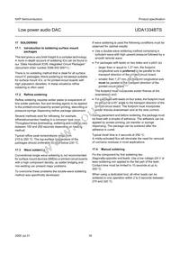 UDA1334BTS/N2 Datasheet Page 18