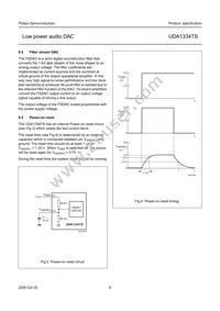 UDA1334TS/N1 Datasheet Page 8
