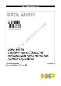 UDA1341TS/N1 Datasheet Cover