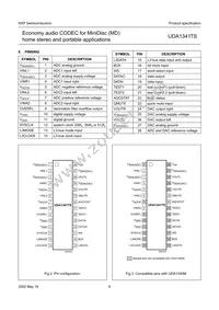 UDA1341TS/N1 Datasheet Page 6