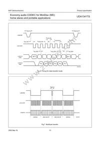 UDA1341TS/N1 Datasheet Page 13