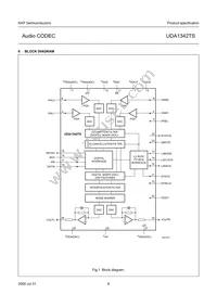 UDA1342TS/N1 Datasheet Page 6