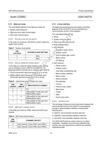 UDA1342TS/N1 Datasheet Page 14