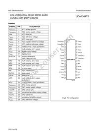 UDA1344TS/N2 Datasheet Page 5
