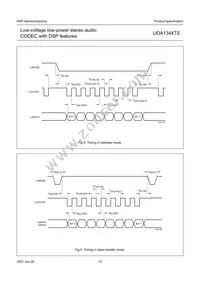 UDA1344TS/N2 Datasheet Page 12