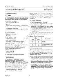 UDA1352TS/N3 Datasheet Page 12