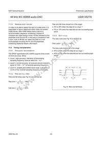 UDA1352TS/N3 Datasheet Page 23