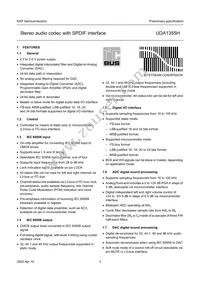 UDA1355H/N2 Datasheet Page 3