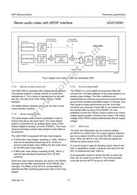 UDA1355H/N2 Datasheet Page 17