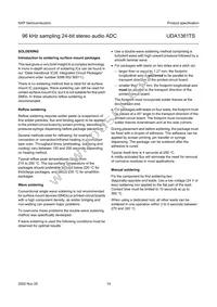 UDA1361TS/N1 Datasheet Page 14