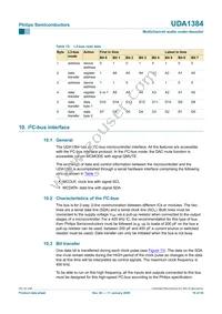 UDA1384H/N1 Datasheet Page 19