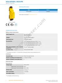 UE10-2FG3D0 Datasheet Page 2