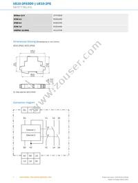 UE10-2FG3D0 Datasheet Page 4