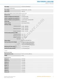 UE10-3OS2D0 Datasheet Page 3