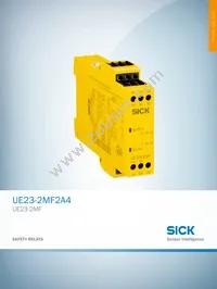 UE23-2MF2A4 Datasheet Cover