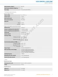 UE23-2MF2D3 Datasheet Page 3