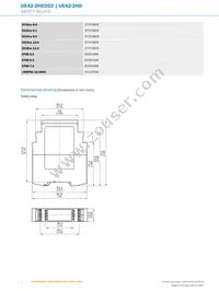 UE42-2HD2D2 Datasheet Page 4