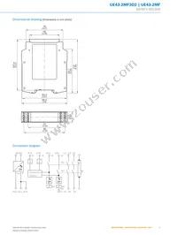 UE43-2MF3D2 Datasheet Page 5