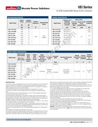 UEI-15/3.3-Q12N-C Datasheet Page 4